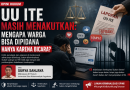 UU ITE Masih Menakutkan : Mengapa Warga Bisa Dipidana Hanya karena Bicara?